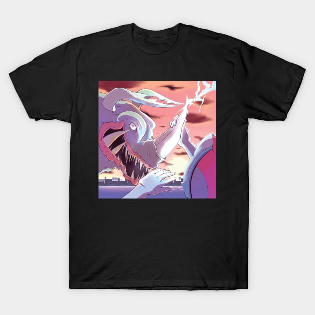 VS Neronga - 80S ANIME AESTHETIC CONCEPT T-Shirt by Hojyn